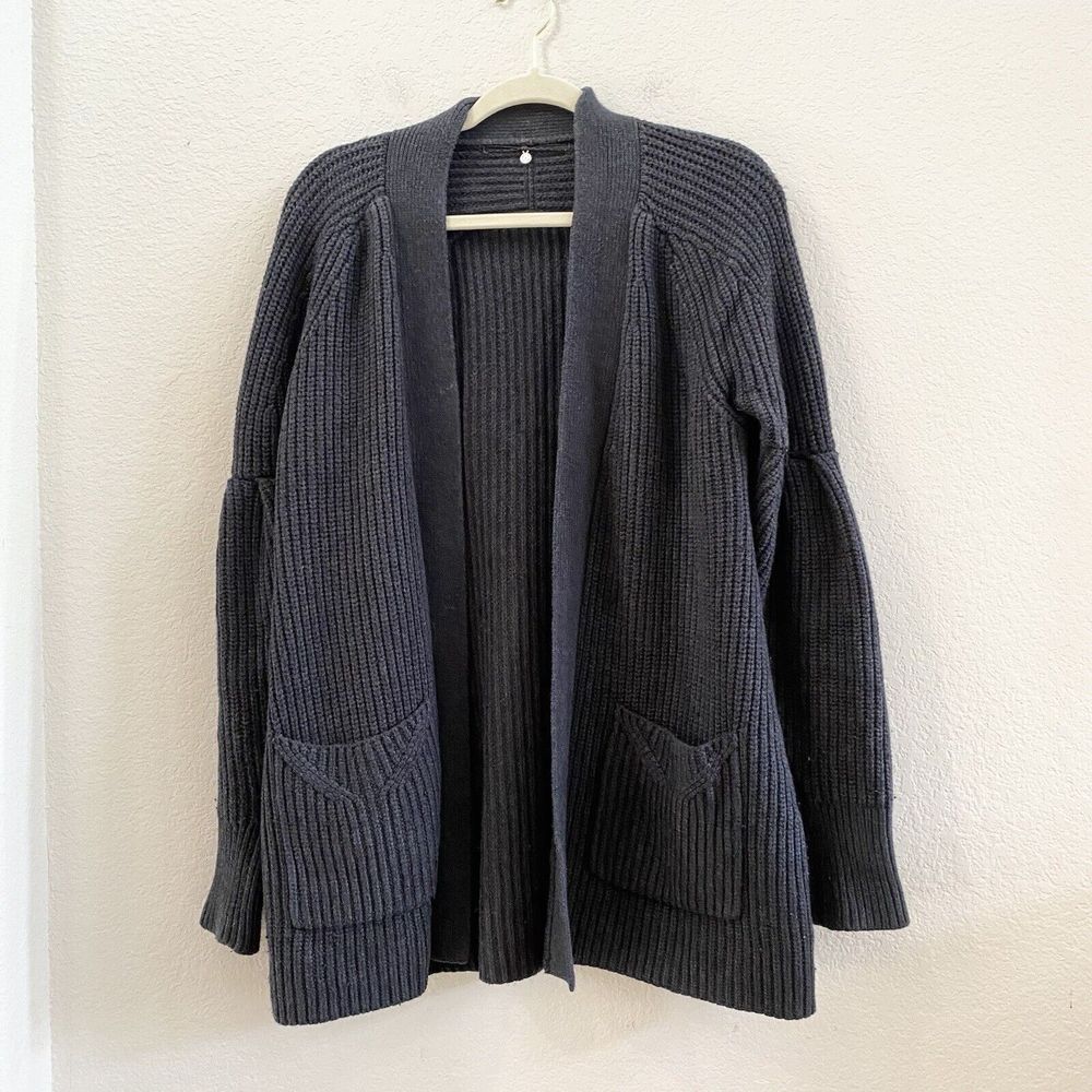 Anthropologie Knitted & Knotted Open Front Majella Women's Cardigan  Size S‎